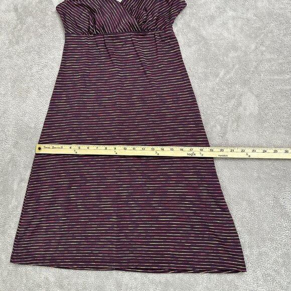 Prana Women's Athleisure Pull Over Empire Tank Dress Stretch Size S Multi Color - Picture 6 of 9